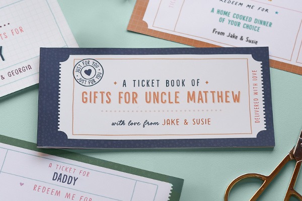 Ticket book for uncle Matthew.