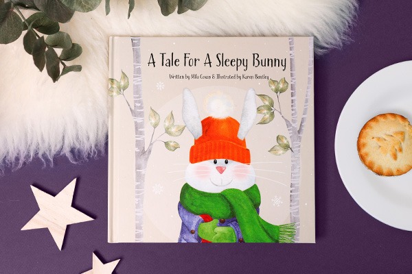 A Tale For a Sleepy Bunny children's book.